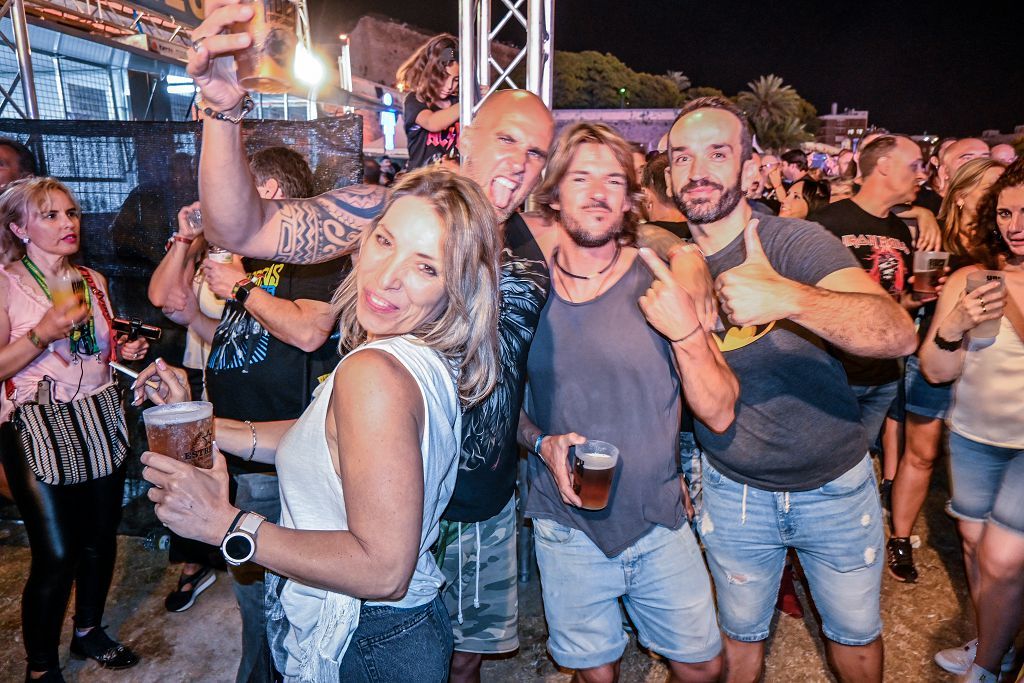 Ambiente de la segunda jornada del Rock Imperium Festival en Cartagena