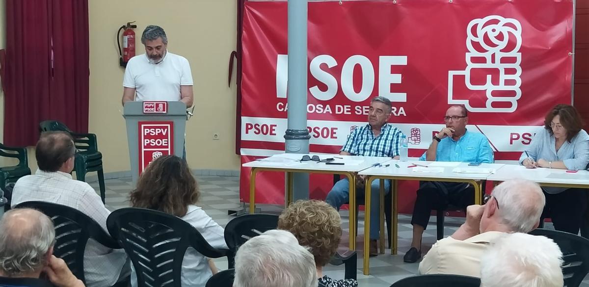 Asamblea socialista de valoración de resultados realizada el pasado martes en Callosa de Segura