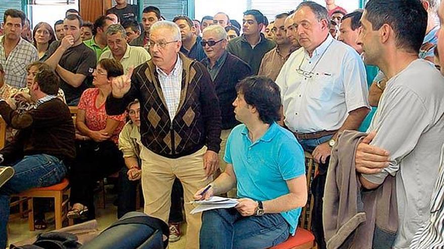 Otero condiciona su apoyo a Guerra e Hitraf a la ocupación de O Camballón