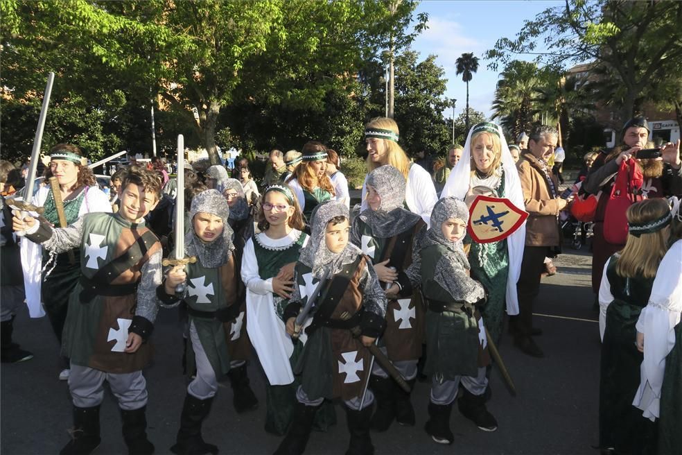 Las imágenes del desfile de San Jorge en Cáceres