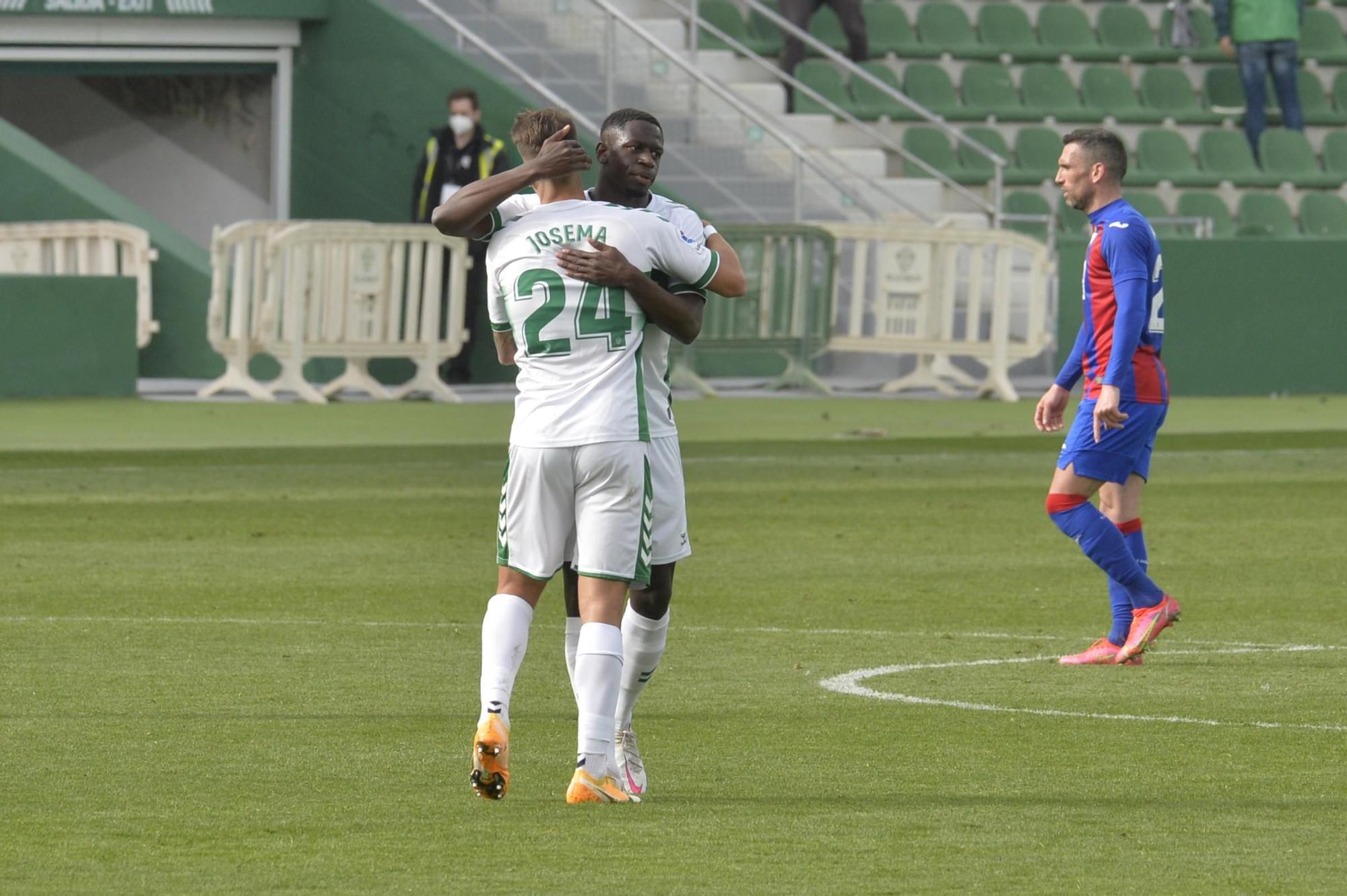 El Elche vence al Eibar 1-0 y se reencuentra con la victoria después de 17 partidos