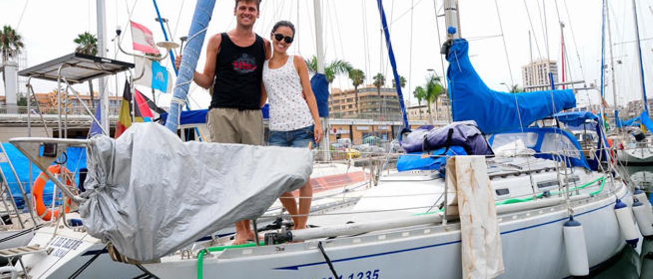 Borja Buruaga y Mariana Da Costa.