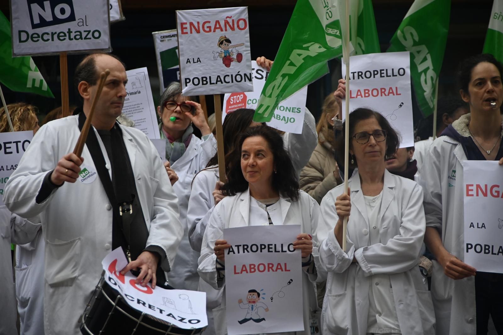 Cemsatse mantiene la huelga y plantea que las urgencias de tarde en Zaragoza las atienda el 061