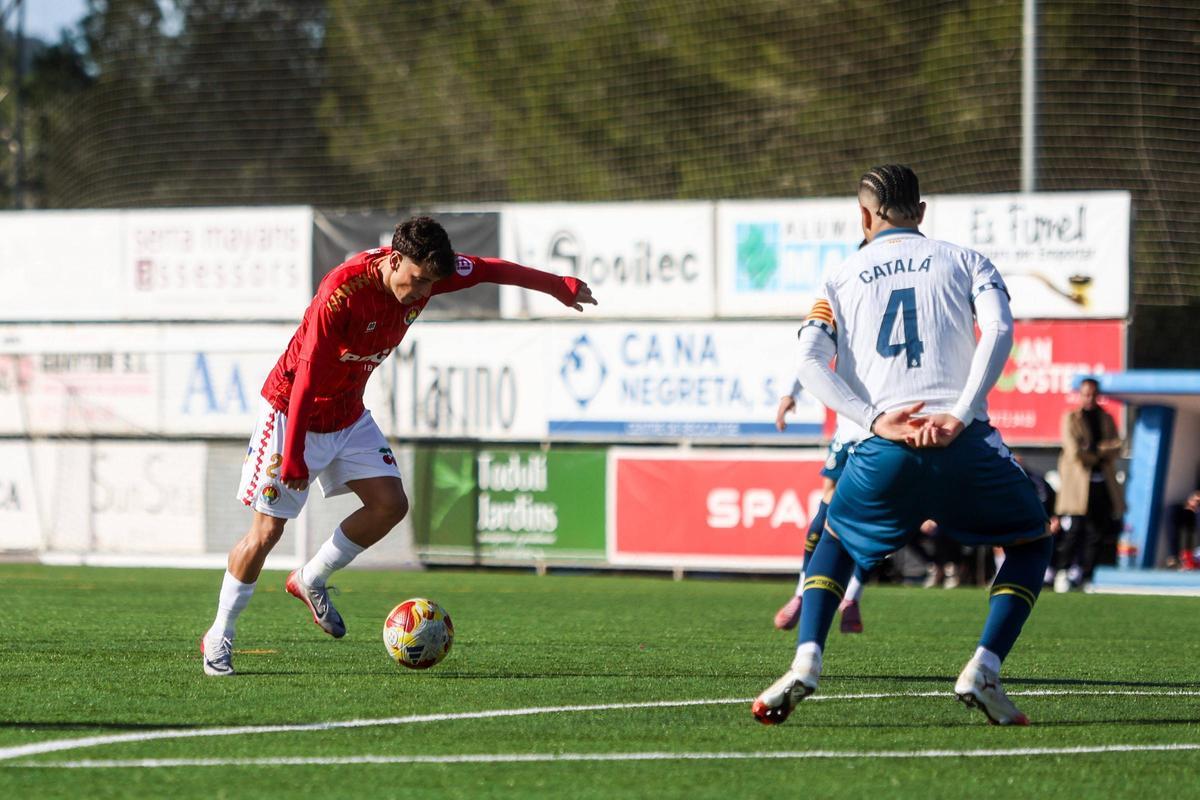 Todas las imágenes de la caída de la SD Ibiza ante Espanyol B