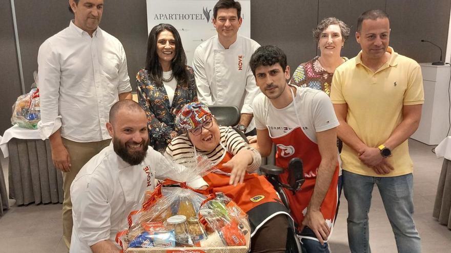 Tres premios para Aspace en el concurso gallego de cocina