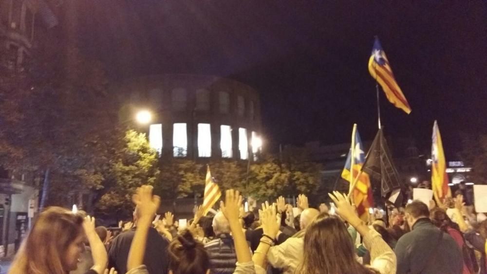 Manifestació a Girona