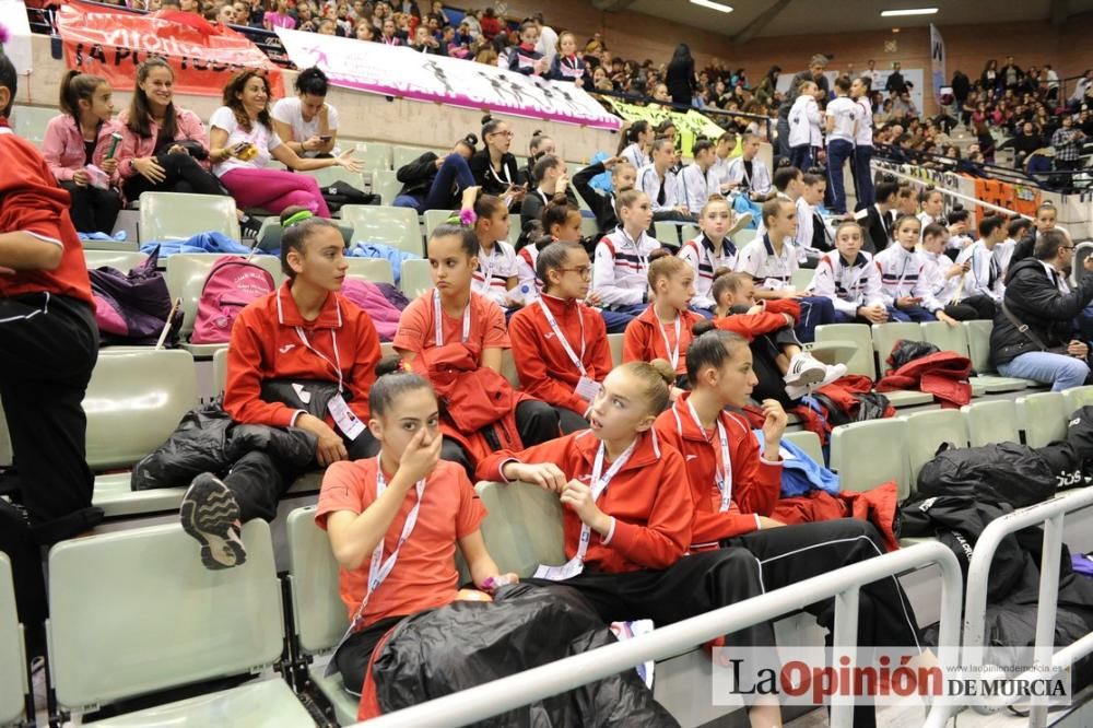 El Campeonato de España arranca en el Palacio de los Deportes con el Rítmica Pozuelo, Ruth Ritmo, Calpe, Praxis y Mabel como líderes