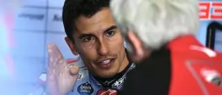 Márquez firma per l'equip oficial de Ducati