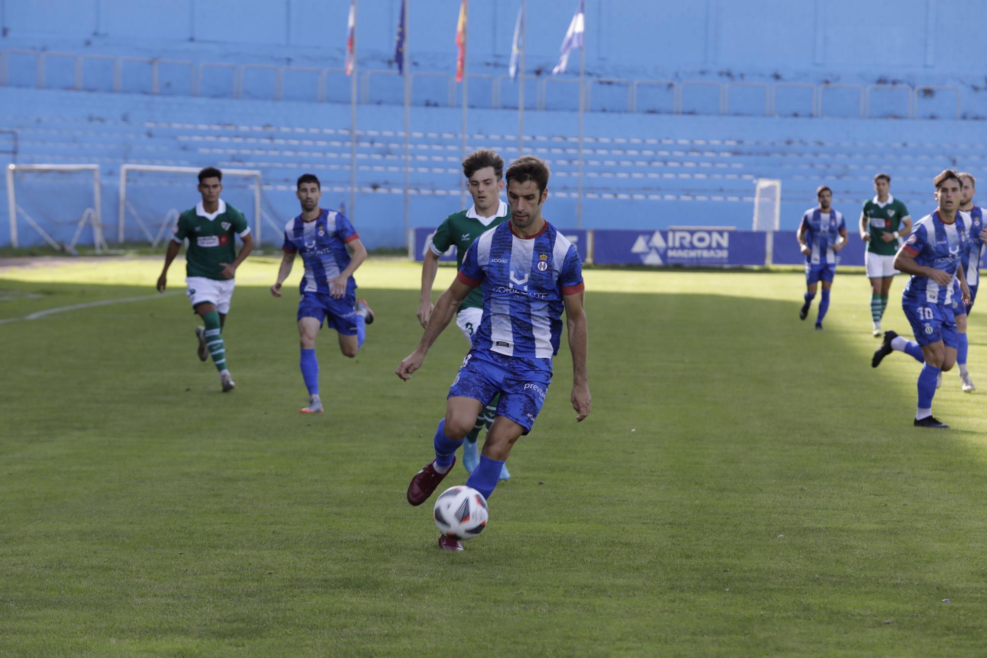 Las imágenes de la primera jornada de los asturianos en Segunda RFEF