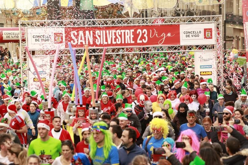 Vigo corre la San Silvestre más divertida