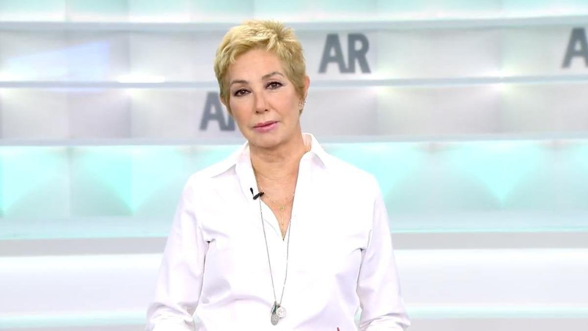 Ana Rosa Quintana en su vuelta a la televisión