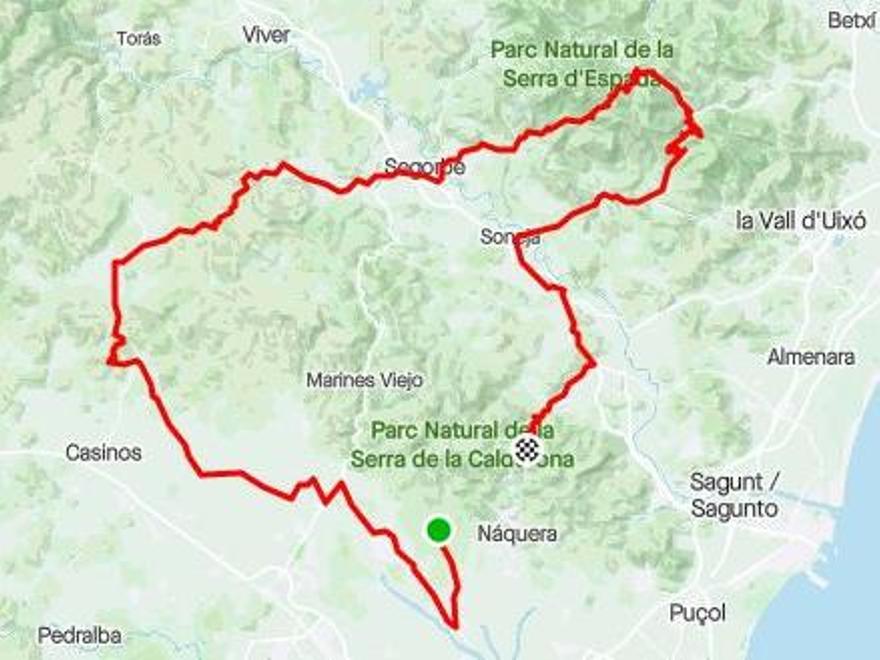 La etapa larga de ciclismo recorrerá parte de la geografía del sur de Castellón