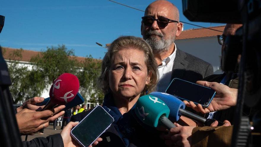 Vaquera evita fijar fechas para el instituto de Cerro Gordo en Badajoz: 