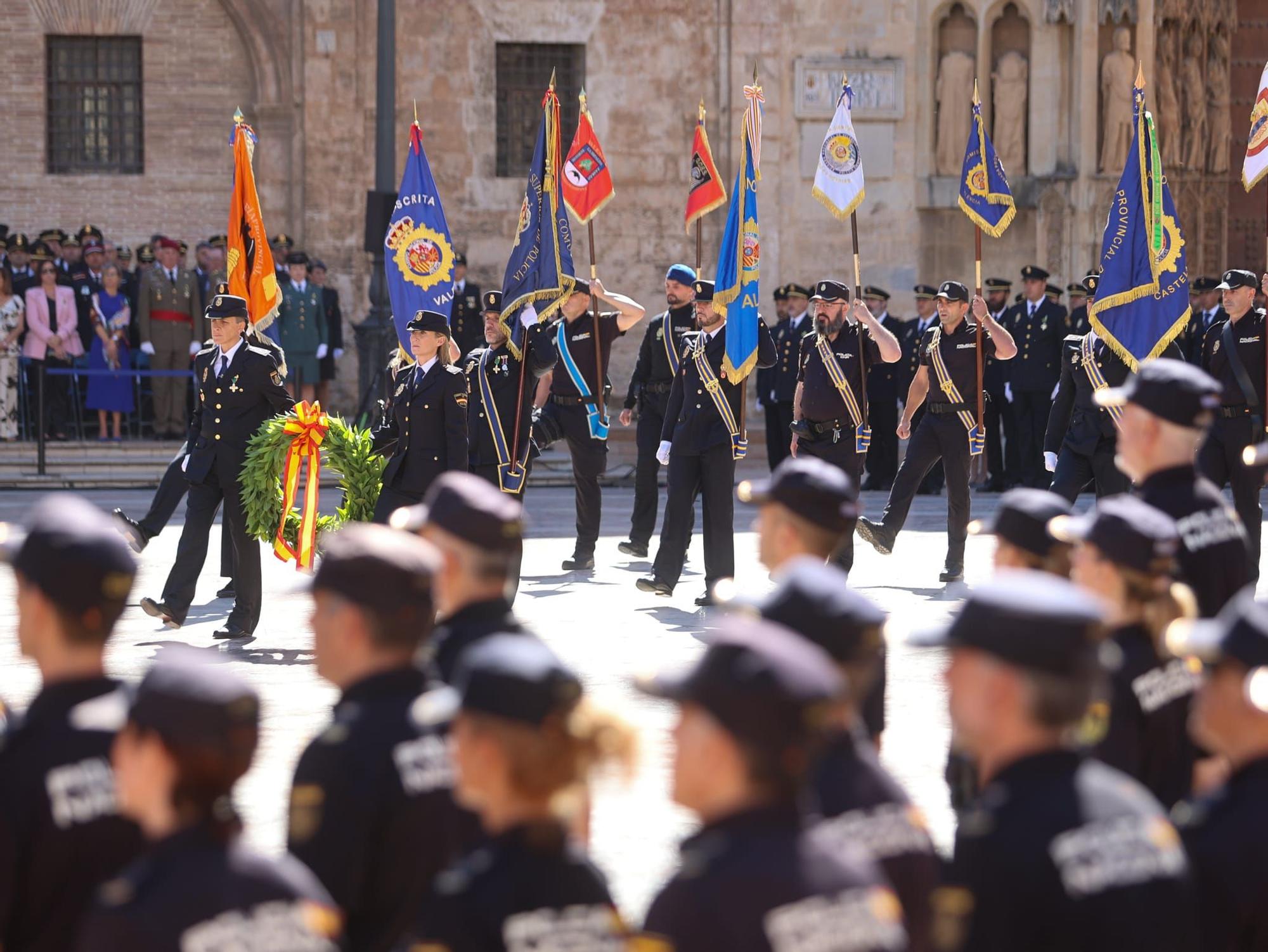 La Policía Nacional de Valencia celebra el Día de los Santos Ángeles Custodios