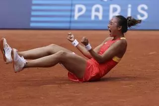 Sorpresa Zheng: tumba a Swiatek y luchará por el oro olímpico