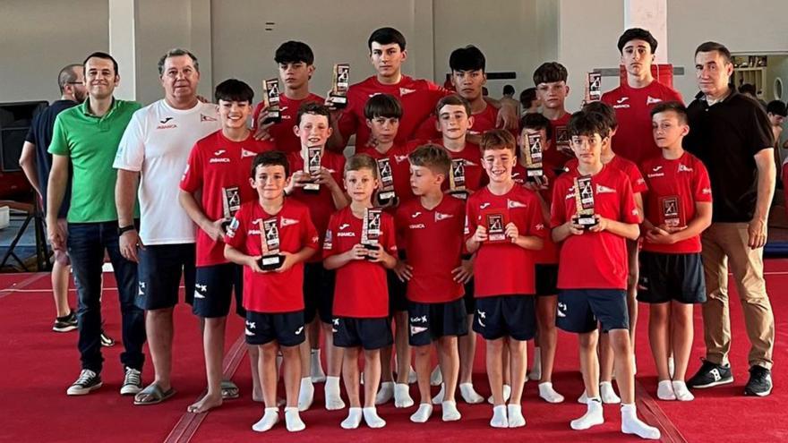 El Grupo tendrá 19 gimnastas en el Campeonato de España