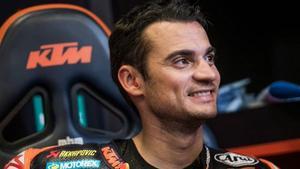 Dani Pedrosa, probador de KTM y ahora, comentarista del Mundial de MotoGP