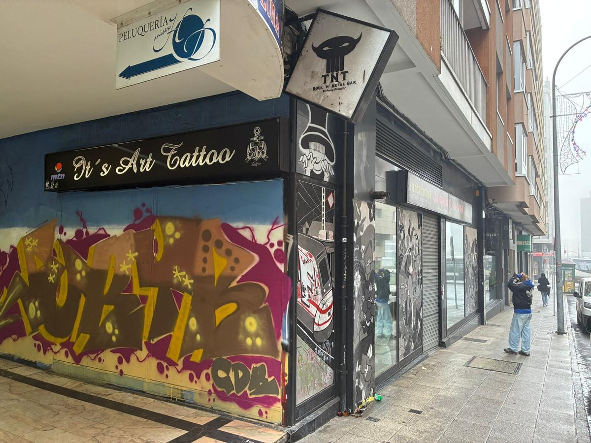 El TNT tras la operación policial de esta madrugada