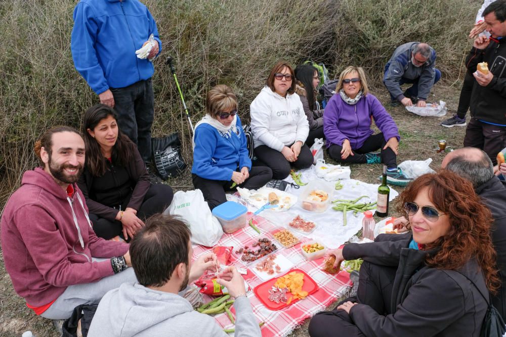 Lunes de "mona" en el Pantano de Elda