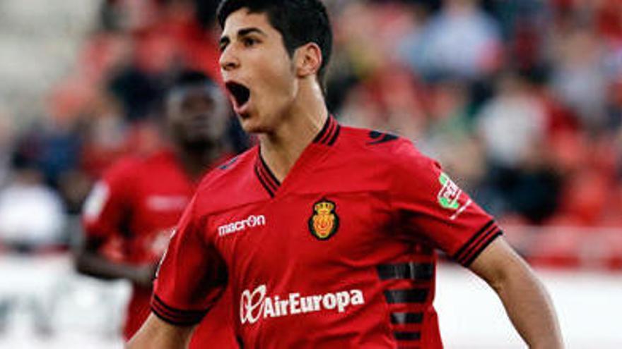 Marco Asensio war nicht nur wegen seines Führungstreffers einer der Besten von Real Mallorca.