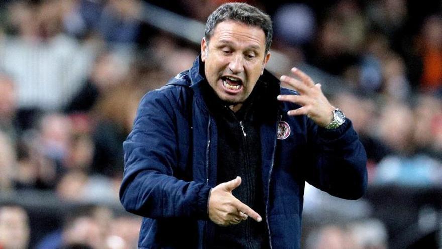 L&#039;entrenador del Girona, Eusebio Sacristán