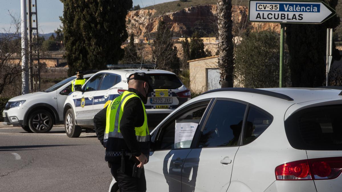 Policía Local de Llíria.