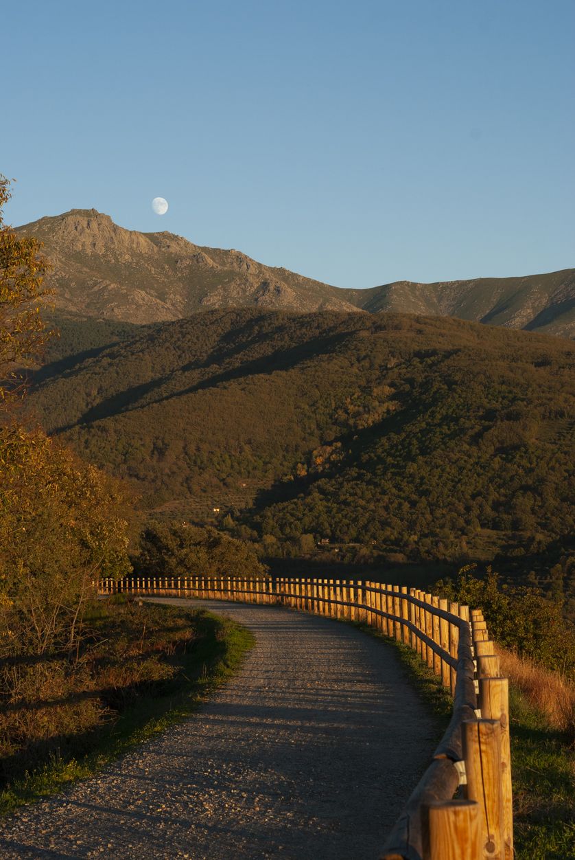 Ruta 1 de la EuroVelo en su paso por Cáceres, Extremadura