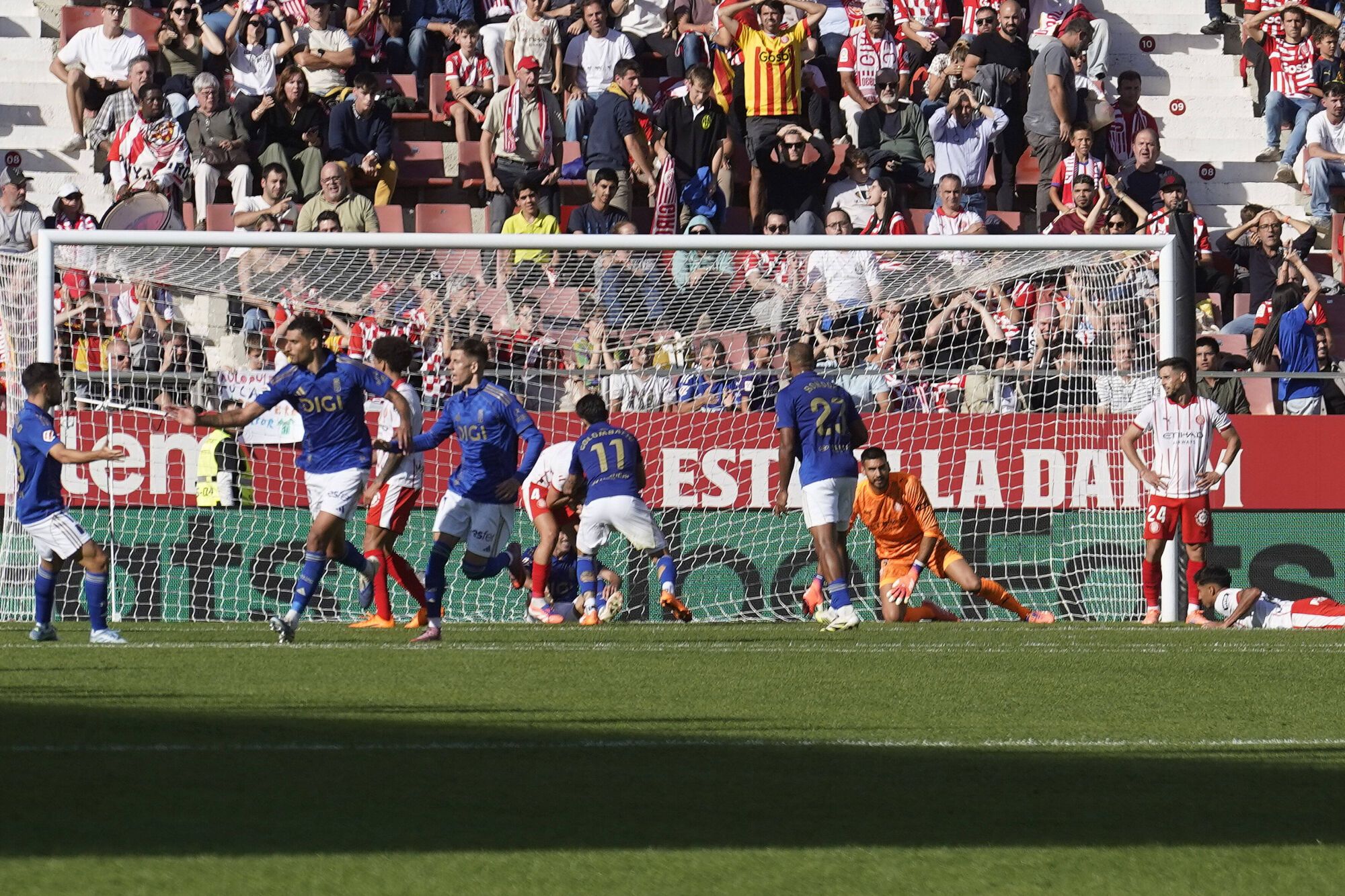 Les imatges del Girona - Reial Oviedo