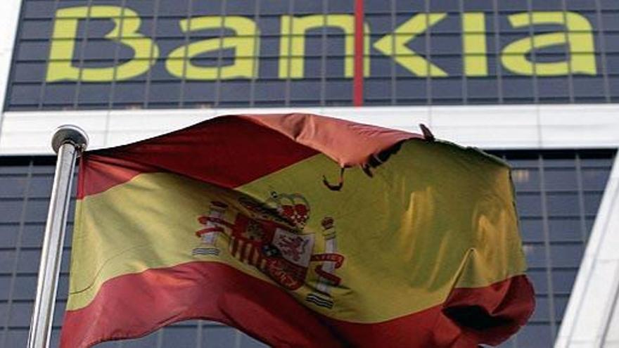 La sede de Bankia en Madrid.