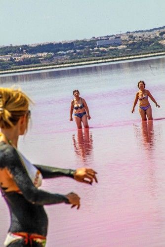 Terapia en la laguna rosa