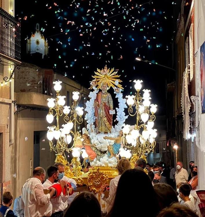 La devoción por Sant Xotxim quedará patente el próximo domingo en el día del patrón del barrio.