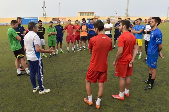 Primer entrenamiento de la UD Telde (3ª ...