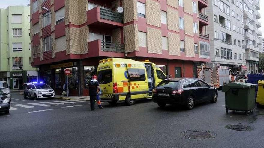 Lugar donde se produjo el accidente, por la mañana. // Noé Parga