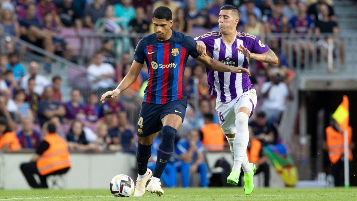 Araujo, ante el Valladolid