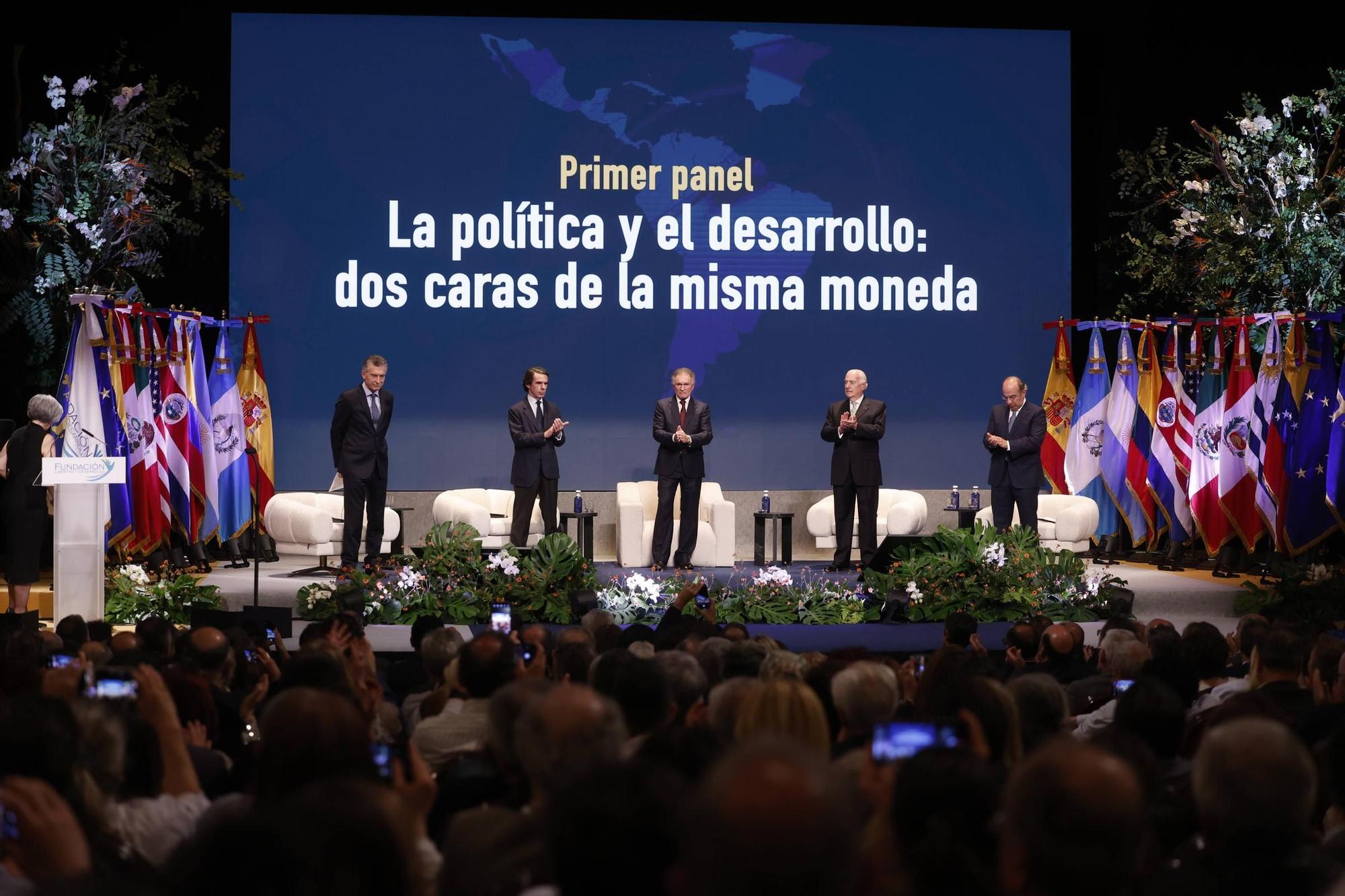 EN IMÁGENES: Cumbre de expresidentes iberoamericanos en Oviedo