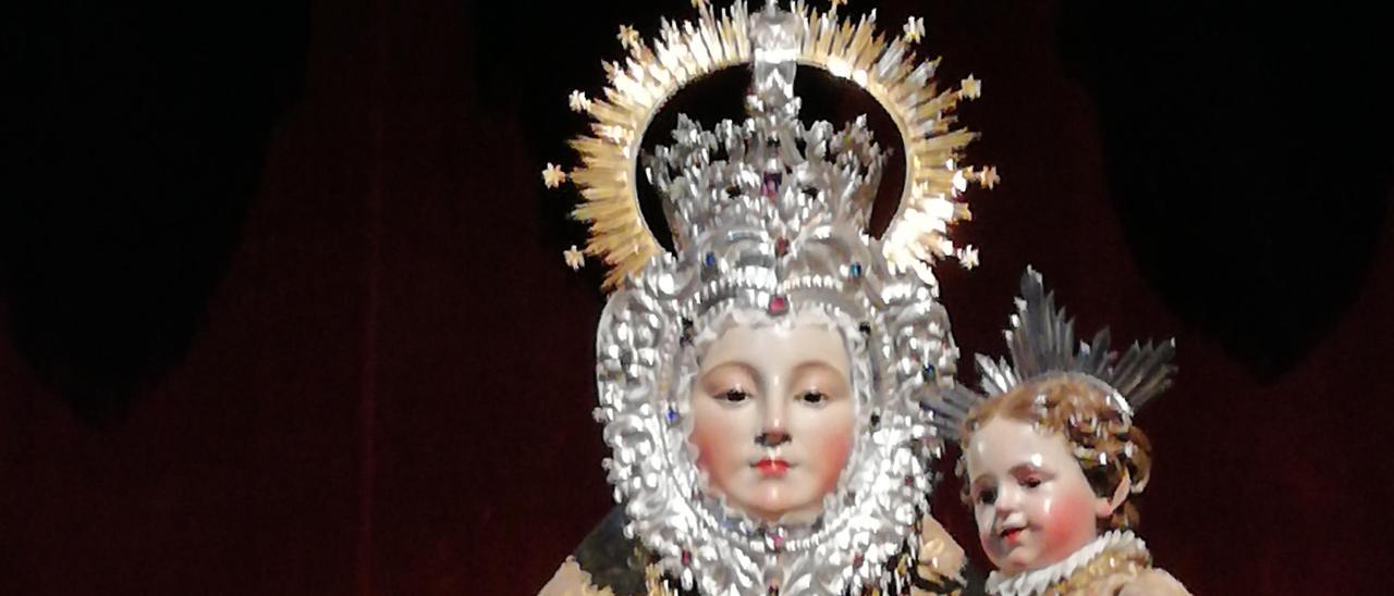 Imagen de la Virgen del Yermo