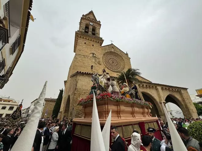 La estación de penitencia de la Entrada Triunfal, en imágenes