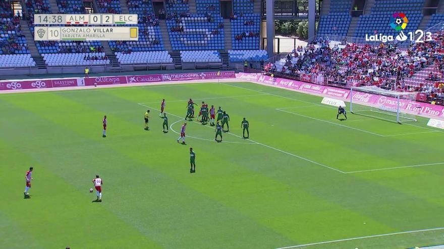 LaLiga 123: Los goles del Almería - Elche (5-3)