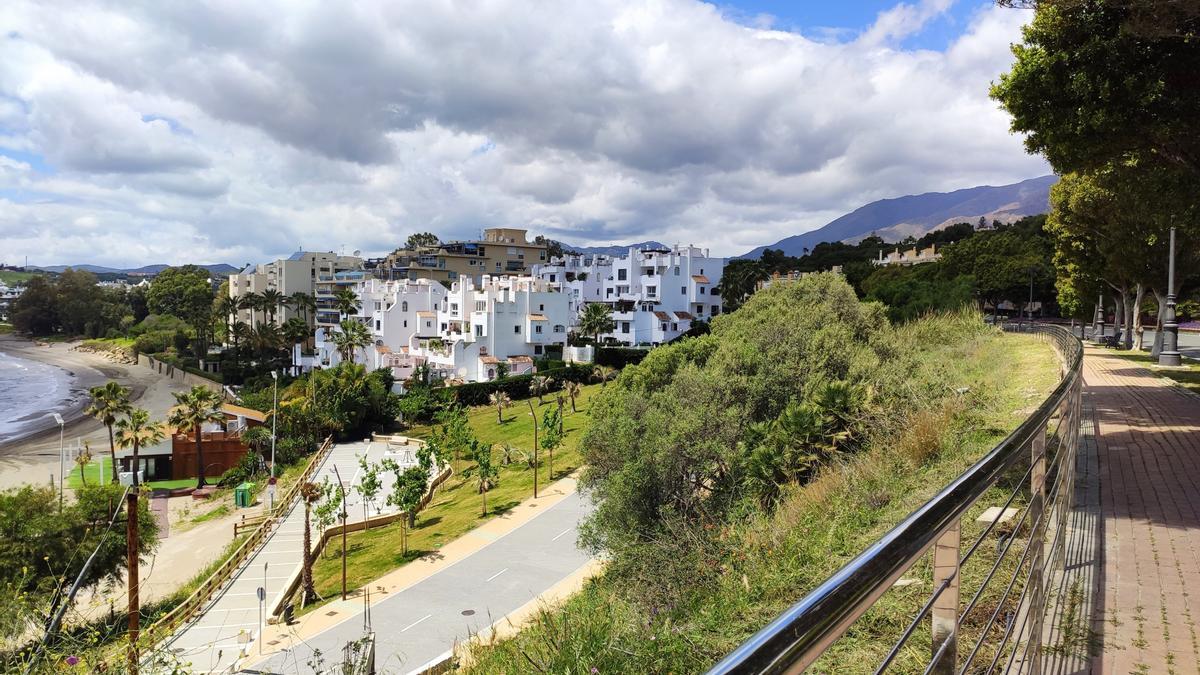 Corredor playa del Cristo en Estepona (Málaga)