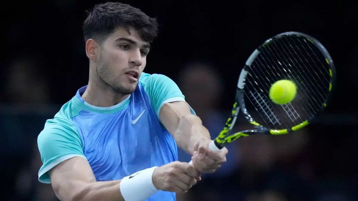 Carlos Alcaraz debutar芍 el lunes en las ATP Finals ante Ruud; Sinner, el domingo