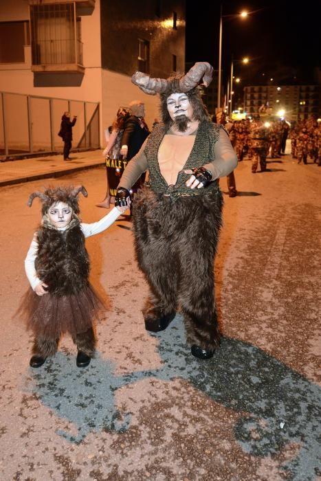 Desfile del Antroxu en Mieres