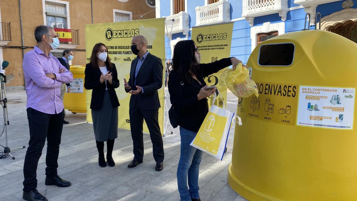 Bullas, municipio pionero en recibir recompensas por reciclar
