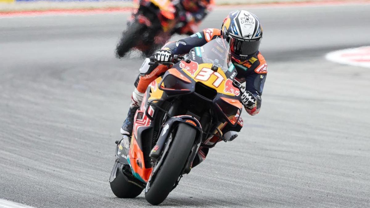 Pedro Acosta en el Circuit de Barelona-Catalunya
