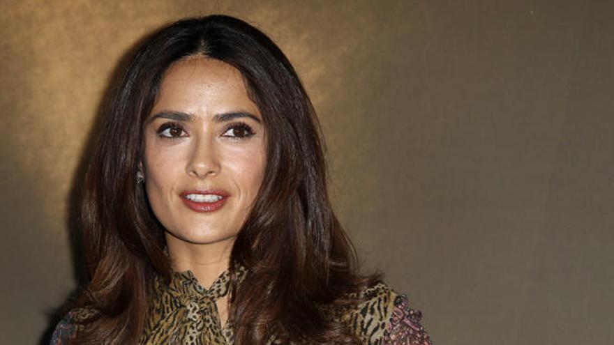 La actriz Salma Hayek.