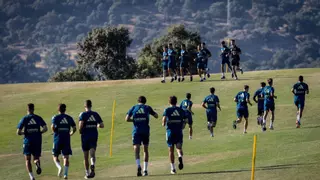 Más trabajo físico sobre el campo de golf con Bazdar y Terrer ausentes