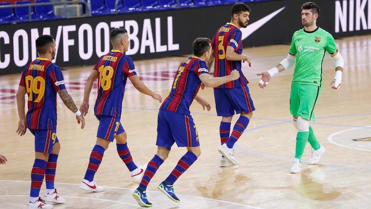 El Barça sigue en una excelente línea pese a las ausencias