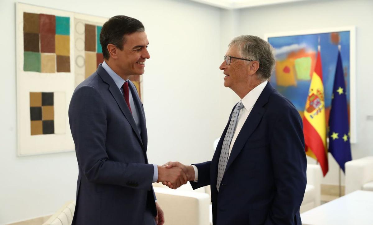 Sánchez es reunirà amb Gates i grans tecnològiques a Davos