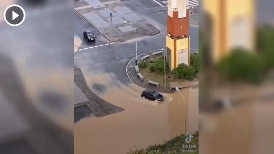 &#039;Aquacar&#039;, el vídeo viral de Tiktok con la borrasca Filomena como protagonista