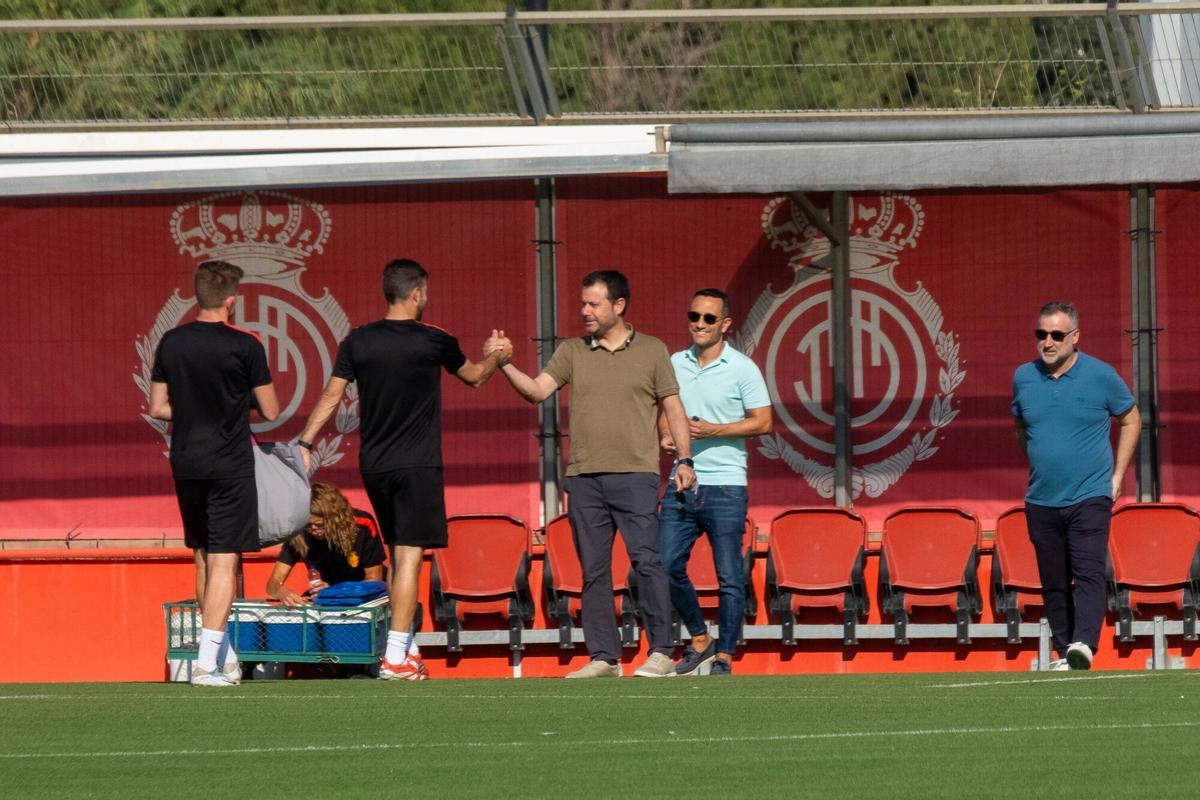 Luis García pone en marcha el nuevo Mallorca con una plantilla todavía por construir