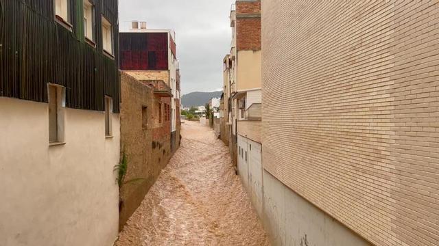 Inundacions a Alcanar (Montsià)